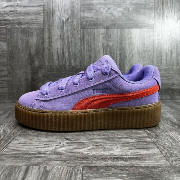 Puma X Fenty Creeper Youth 6.5/Women's size 8 Phatty Lavender Shoes - Picture 2 of 8